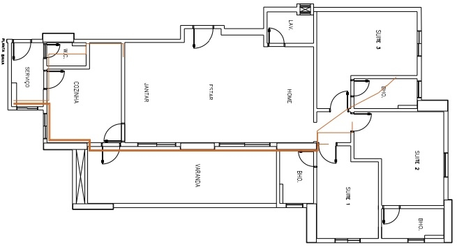 Apartamento à venda com 3 quartos, 172m² - Foto 2