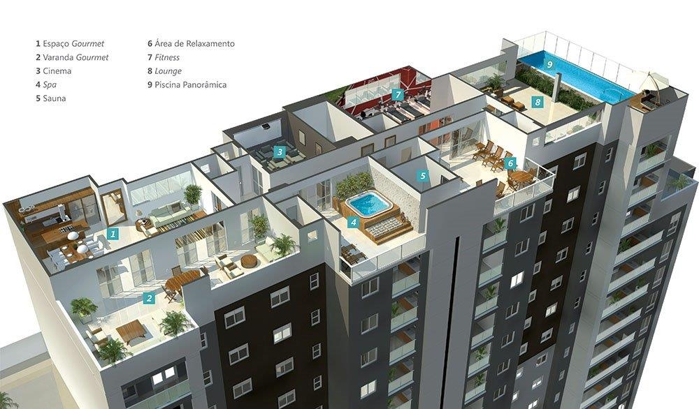 Apartamento à venda com 1 quarto, 45m² - Foto 14