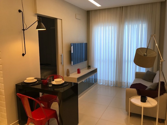 Apartamento à venda com 1 quarto, 34m² - Foto 1