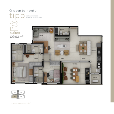 Apartamento à venda com 3 quartos, 109m² - Foto 31