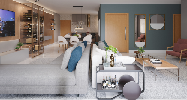 Apartamento à venda com 4 quartos, 227m² - Foto 4