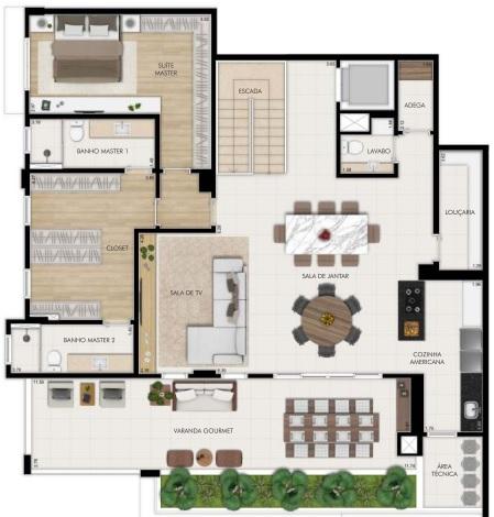 Apartamento à venda com 4 quartos, 370m² - Foto 20