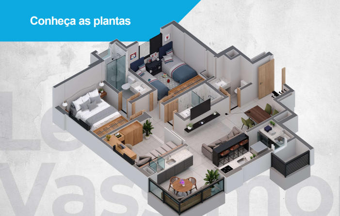 Apartamento à venda com 2 quartos, 69m² - Foto 5