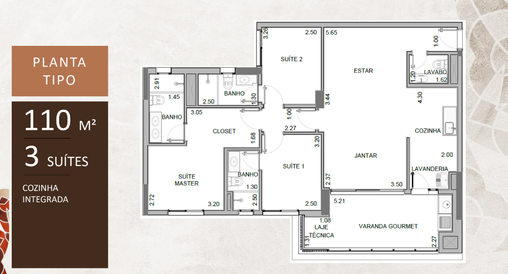 Apartamento à venda com 3 quartos, 110m² - Foto 9