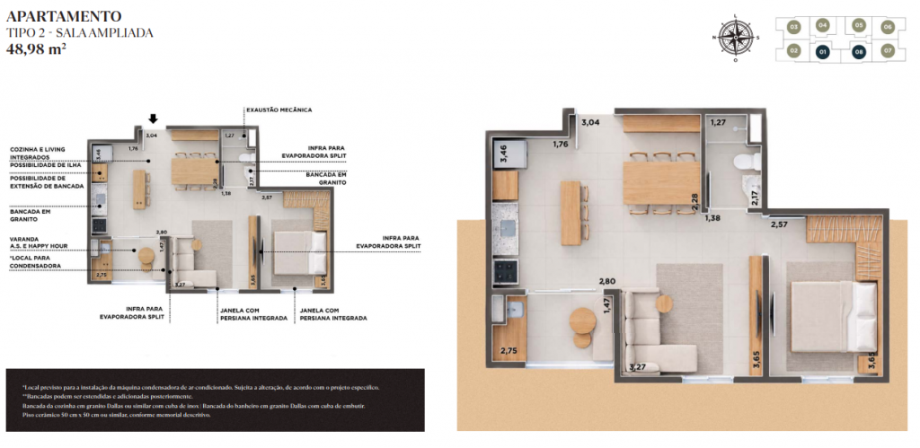 Apartamento, 2 quartos, 48 m² - Foto 19