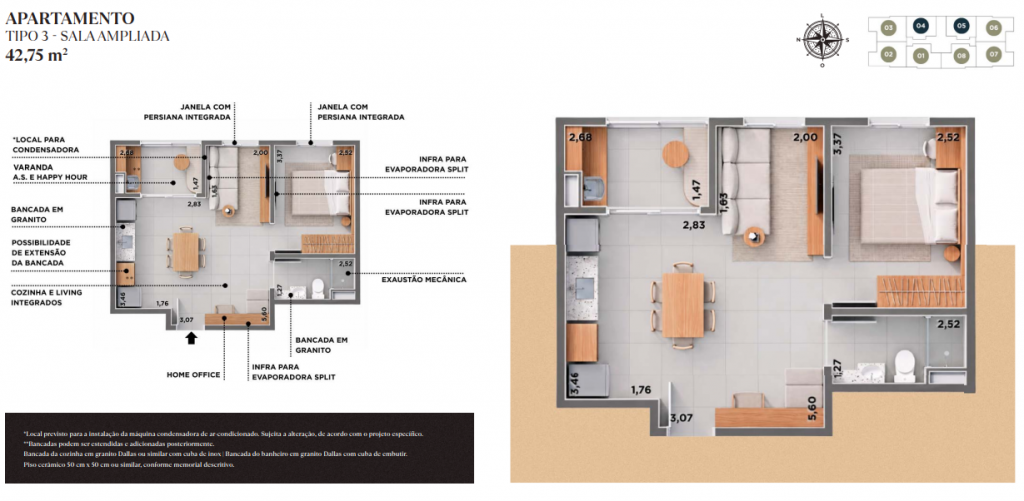 Apartamento, 1 quarto, 42 m² - Foto 21